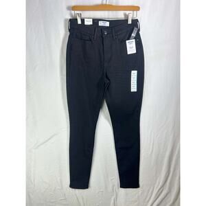 Levi's Women's Black Dark Wash High Rise Stretch Denim Skinny Jeans Size 10